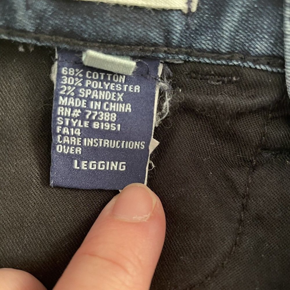 Madewell Jeggings Skinny Jeans Womens 26 Denim Leggings Medium Wash Pants Blue - Picture 6 of 12
